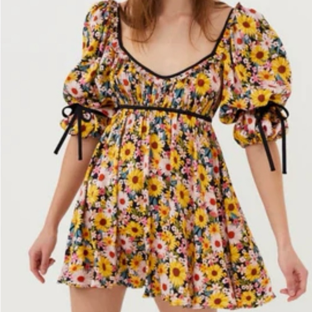 For Love & Lemons Sylvia Mini Dress